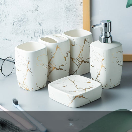 Maison Calméa “Ritual” — Premium Ceramic Bathroom Essentials Set
