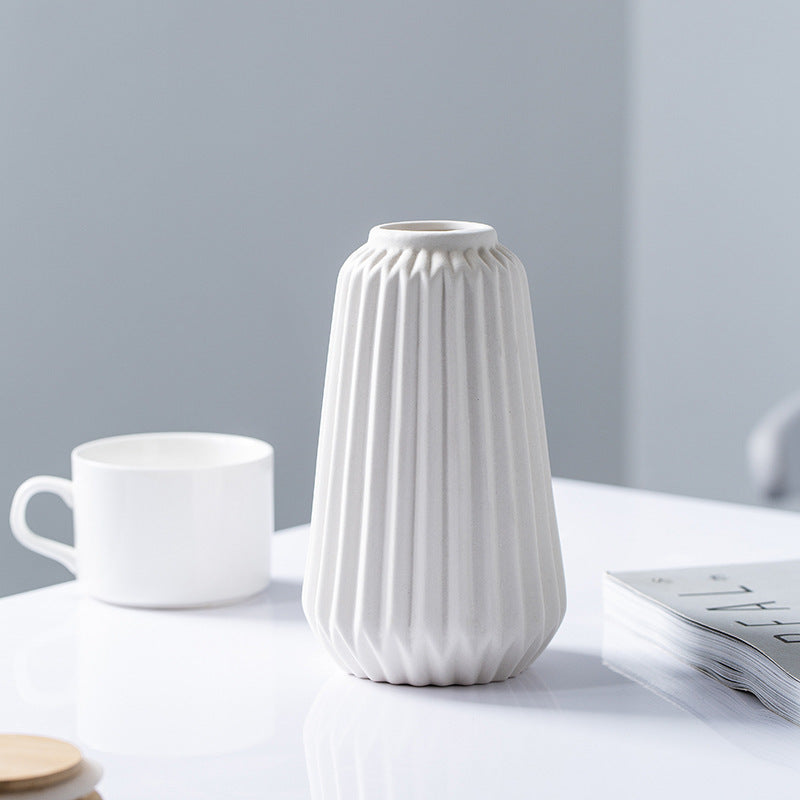 Maison Calméa “Origami” — Sculpted Ceramic Vase