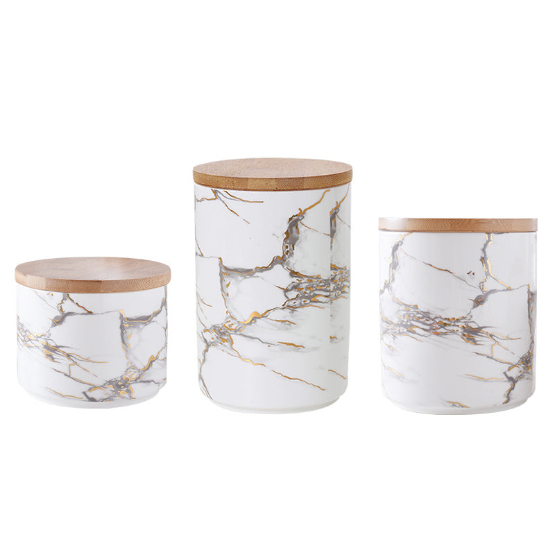 Maison Calméa “Marbled” — Ceramic Storage Jar